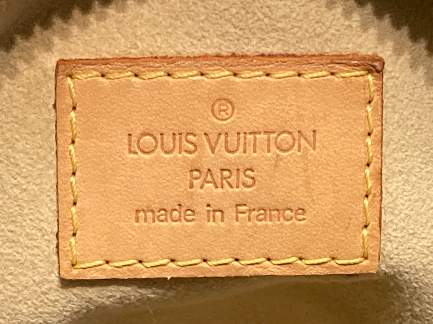 LOUIS VUITTON Monogram Manhattan PM Brown