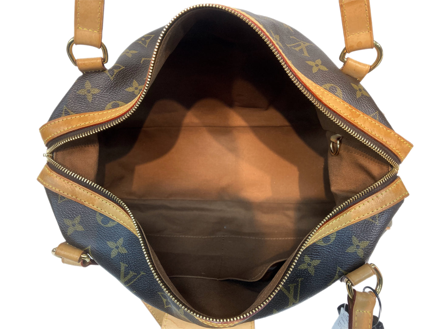 LOUIS VUITTON Canvas Monogram Stresa GM Brown