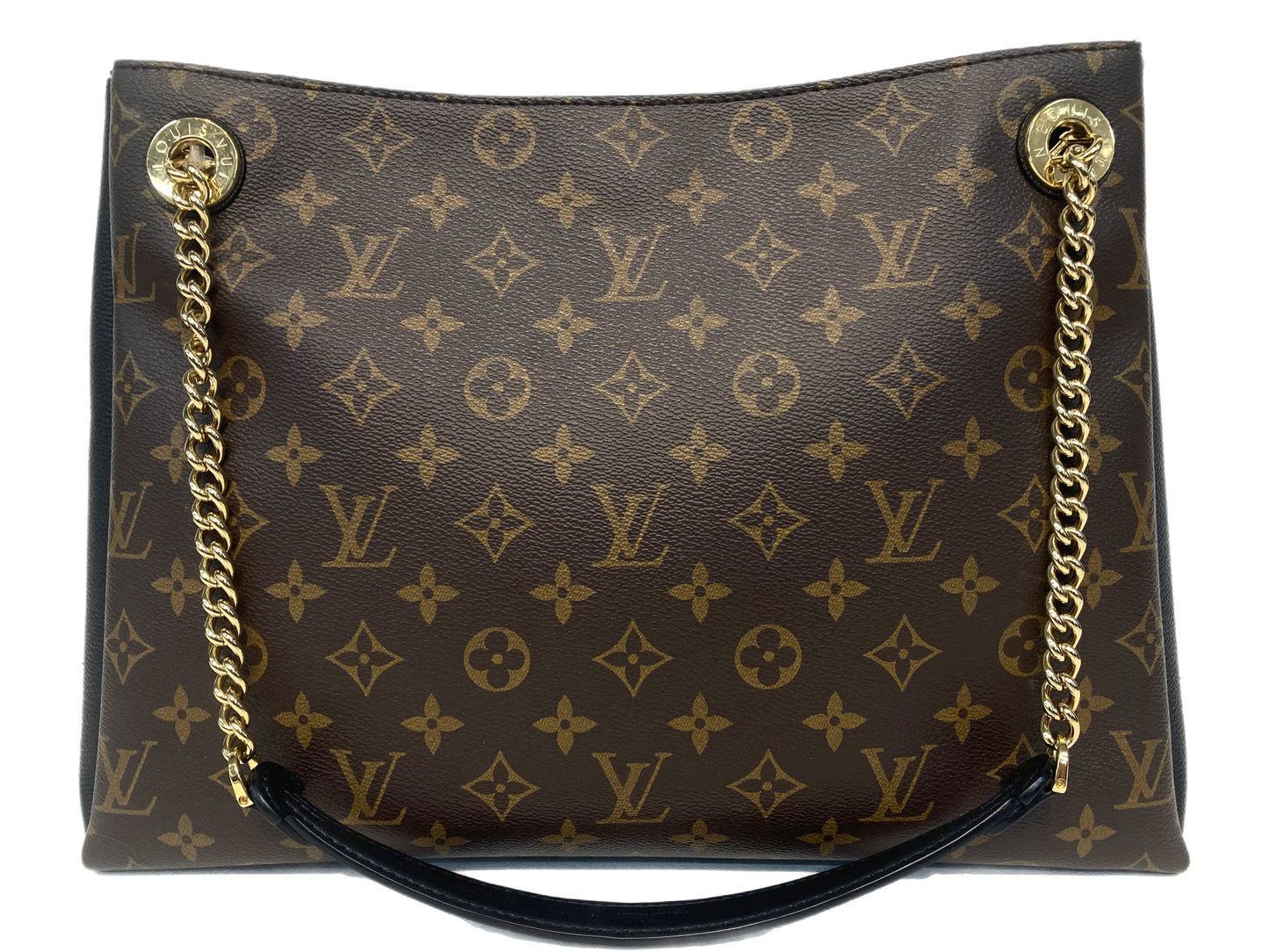 LOUIS VUITTON Canvas Monogram MM Surene Tote Brown