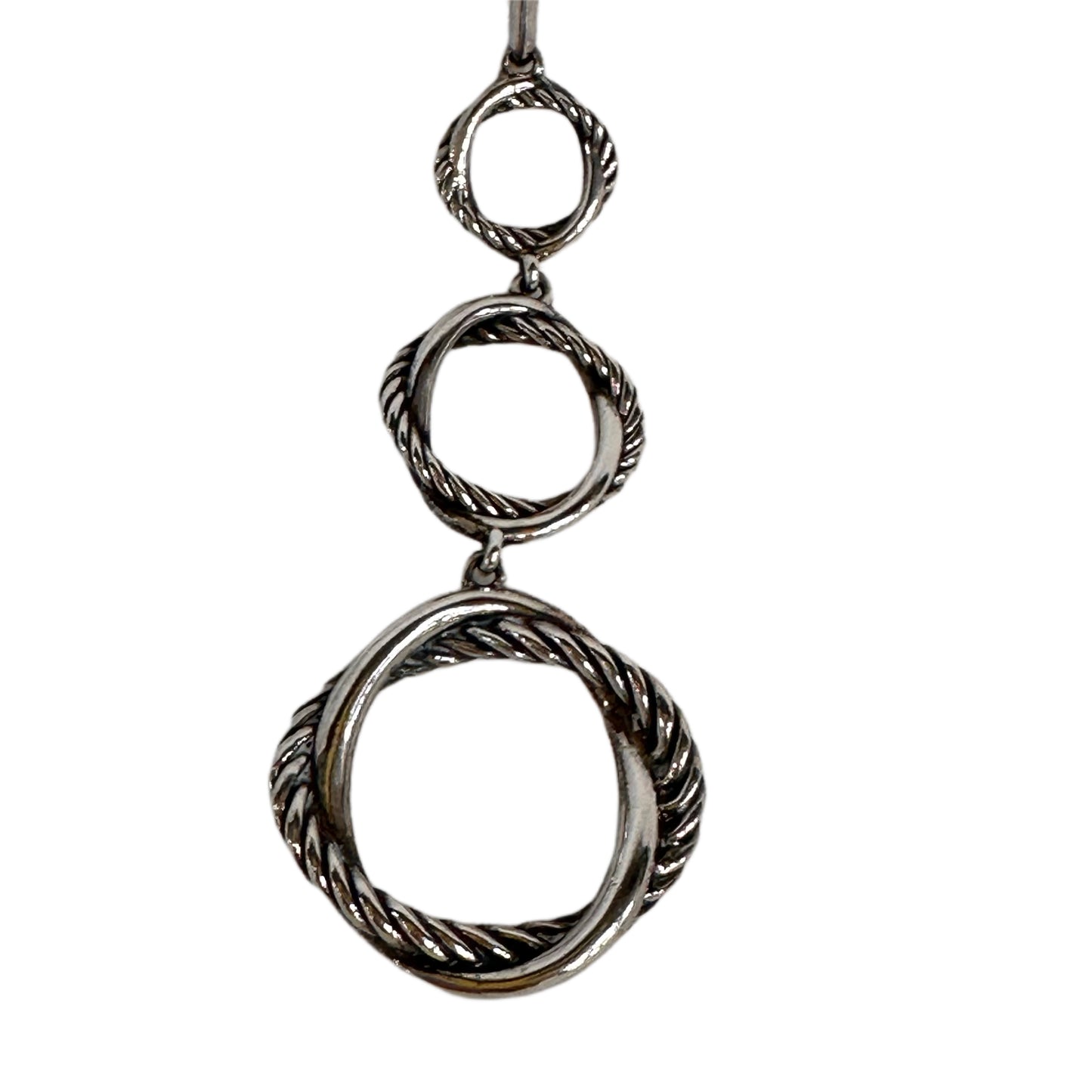 DAVID YURMAN Triple Infinity Drop Earrings