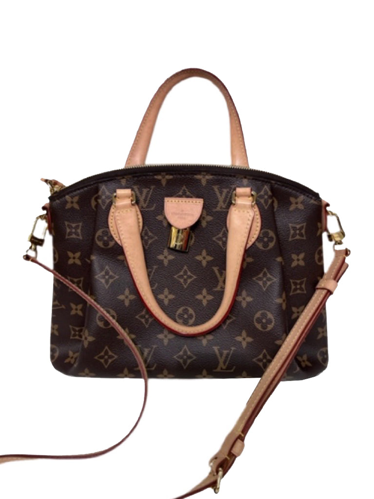 LOUIS VUITTON Monogram Rivoli PM Brown