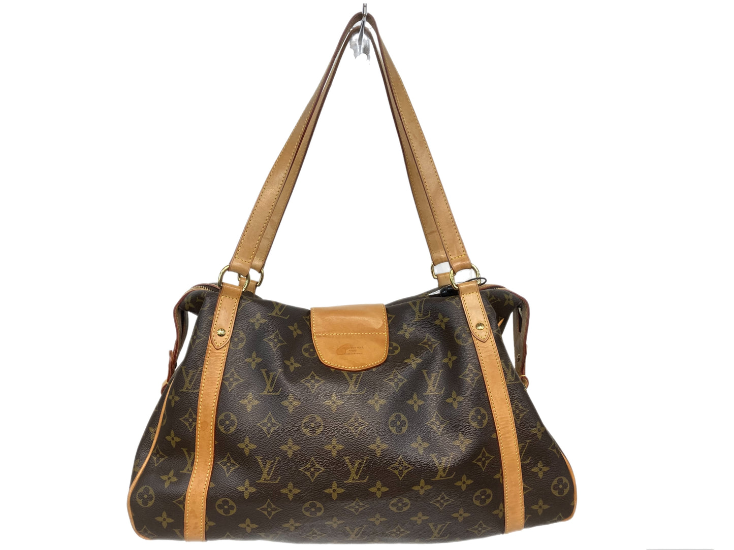 LOUIS VUITTON Canvas Monogram Stresa GM Brown