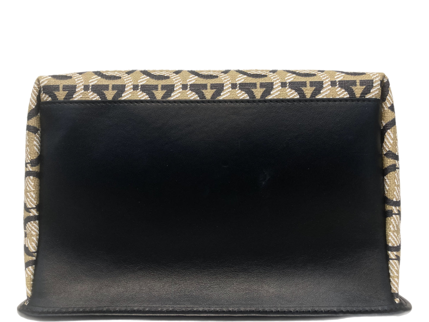 SALVATORE FERRAGAMO Gancini Backpack Black/Sand