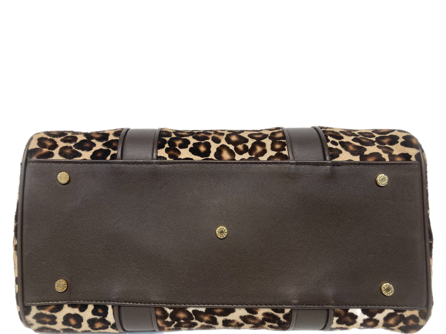 TIFFANY Pony Hair Genevieve Handbag Brown