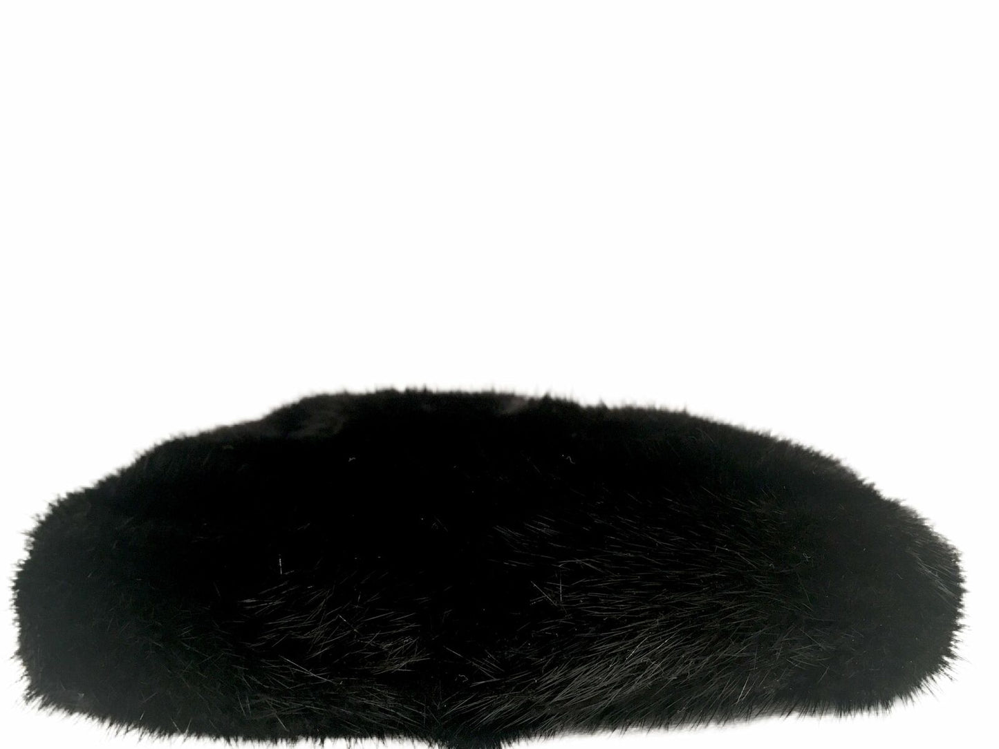 PRADA 100% Mink Mini Handbag Black