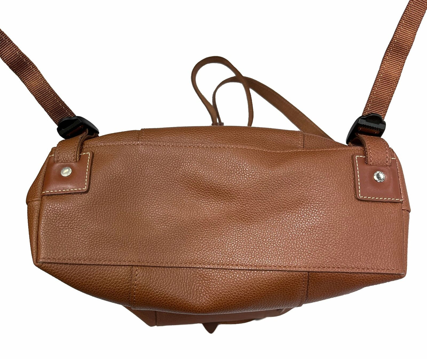 LONGCHAMP Leather Backpack Camel