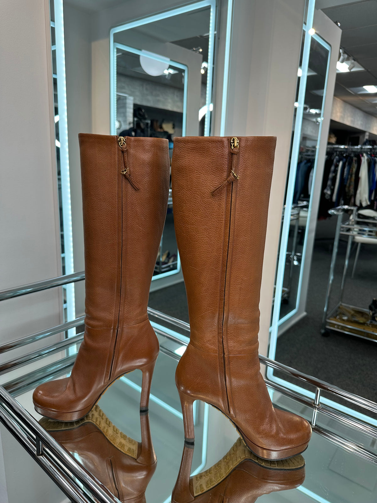 Gucci Knee High Boots