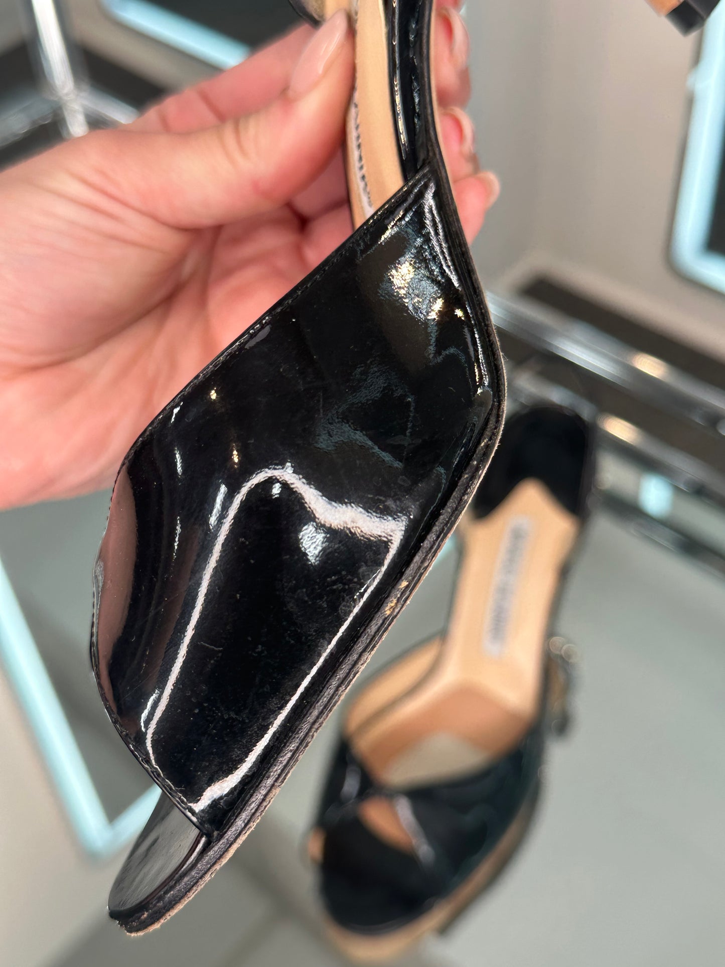 Manolo Blahnik Slingback Sandals