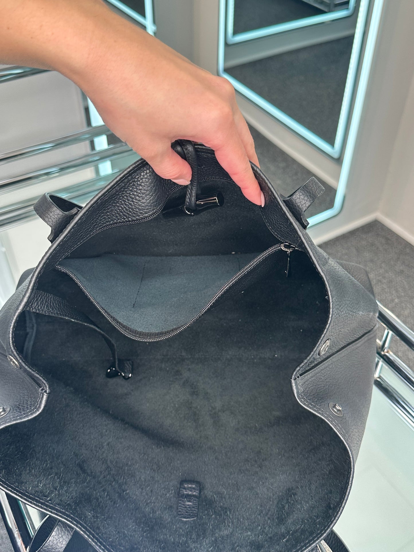 Longchamp leather Tote