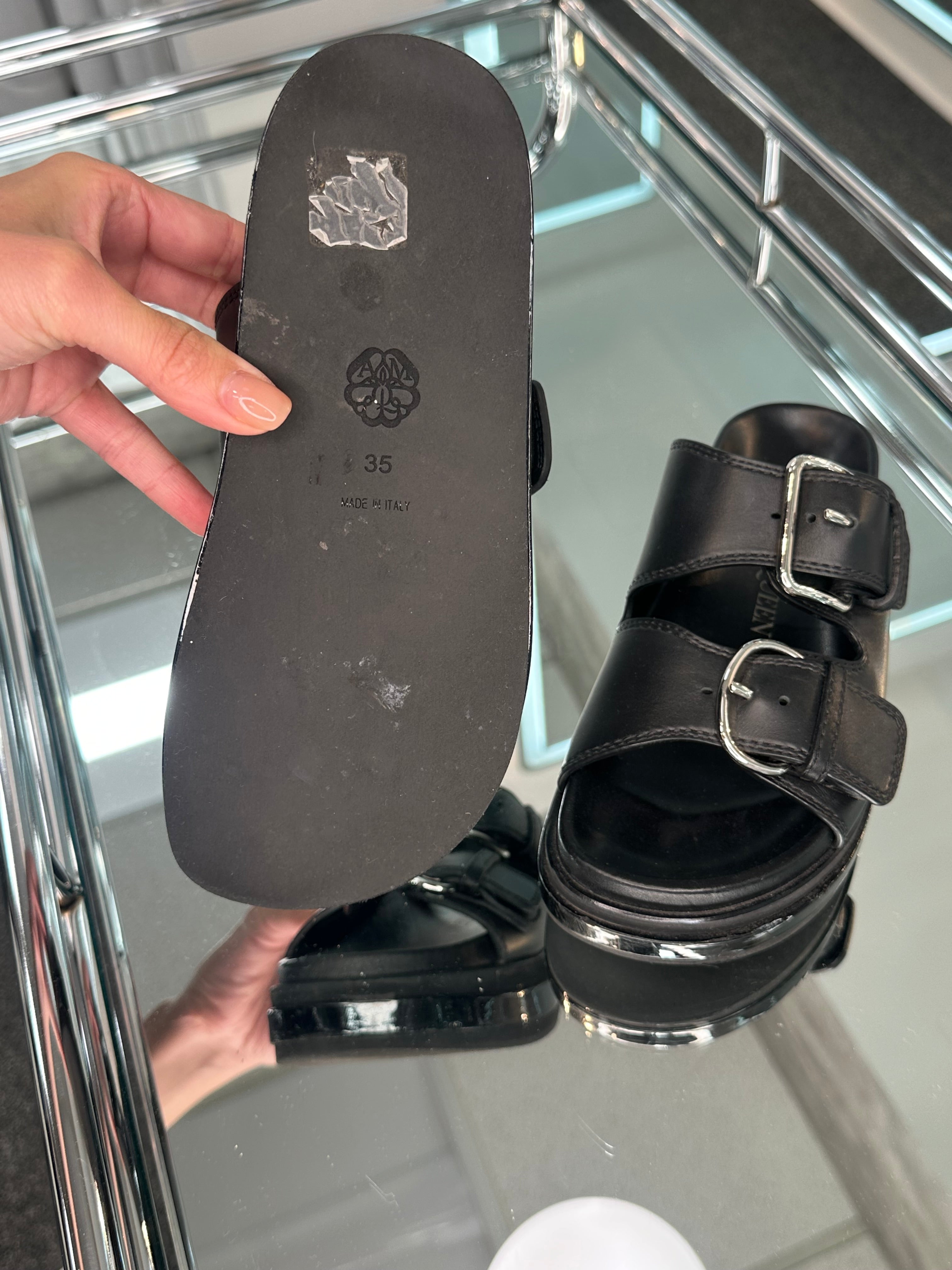 Alexander McQueen Sandals – Past & Present Boutique