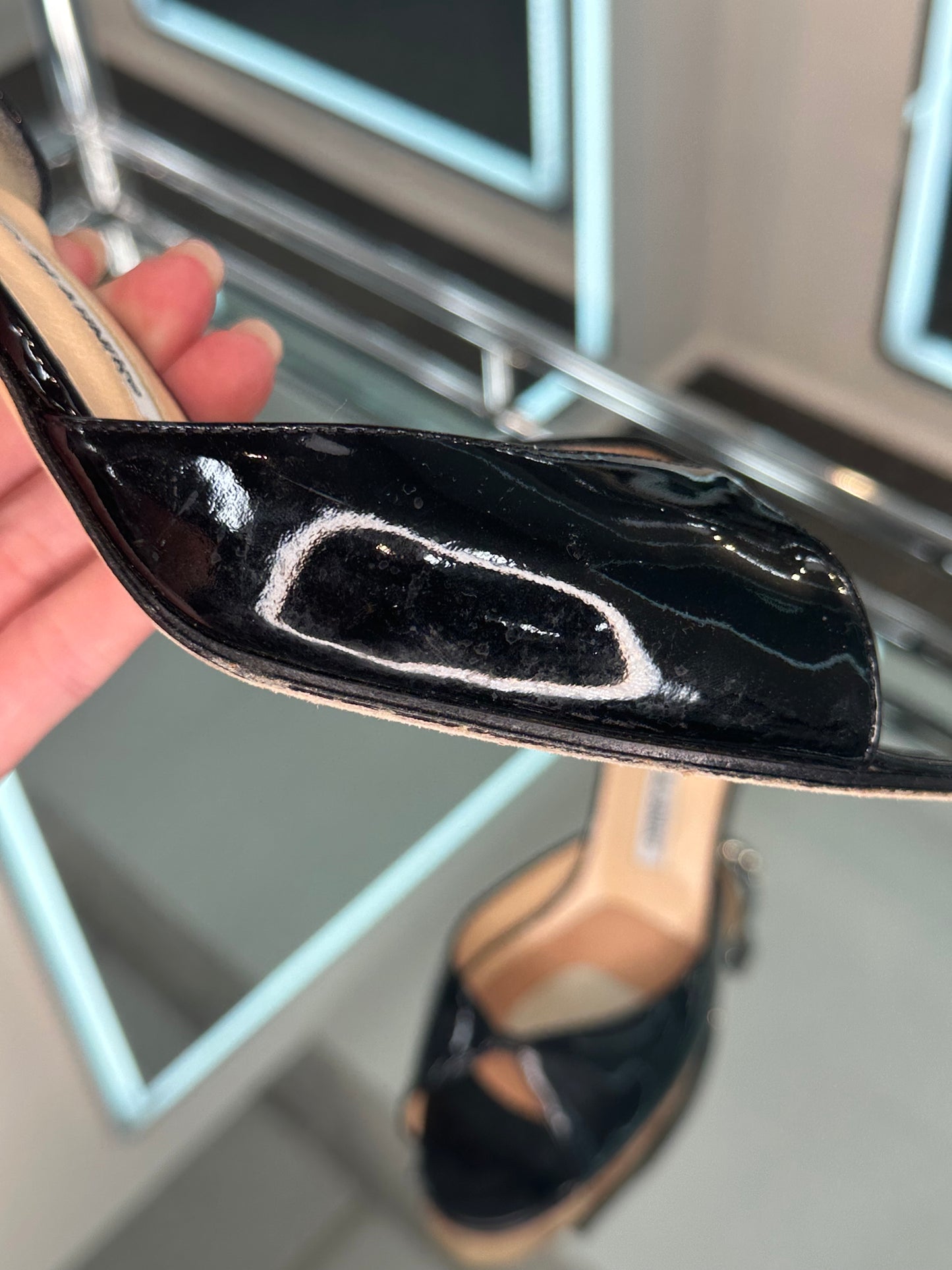 Manolo Blahnik Slingback Sandals