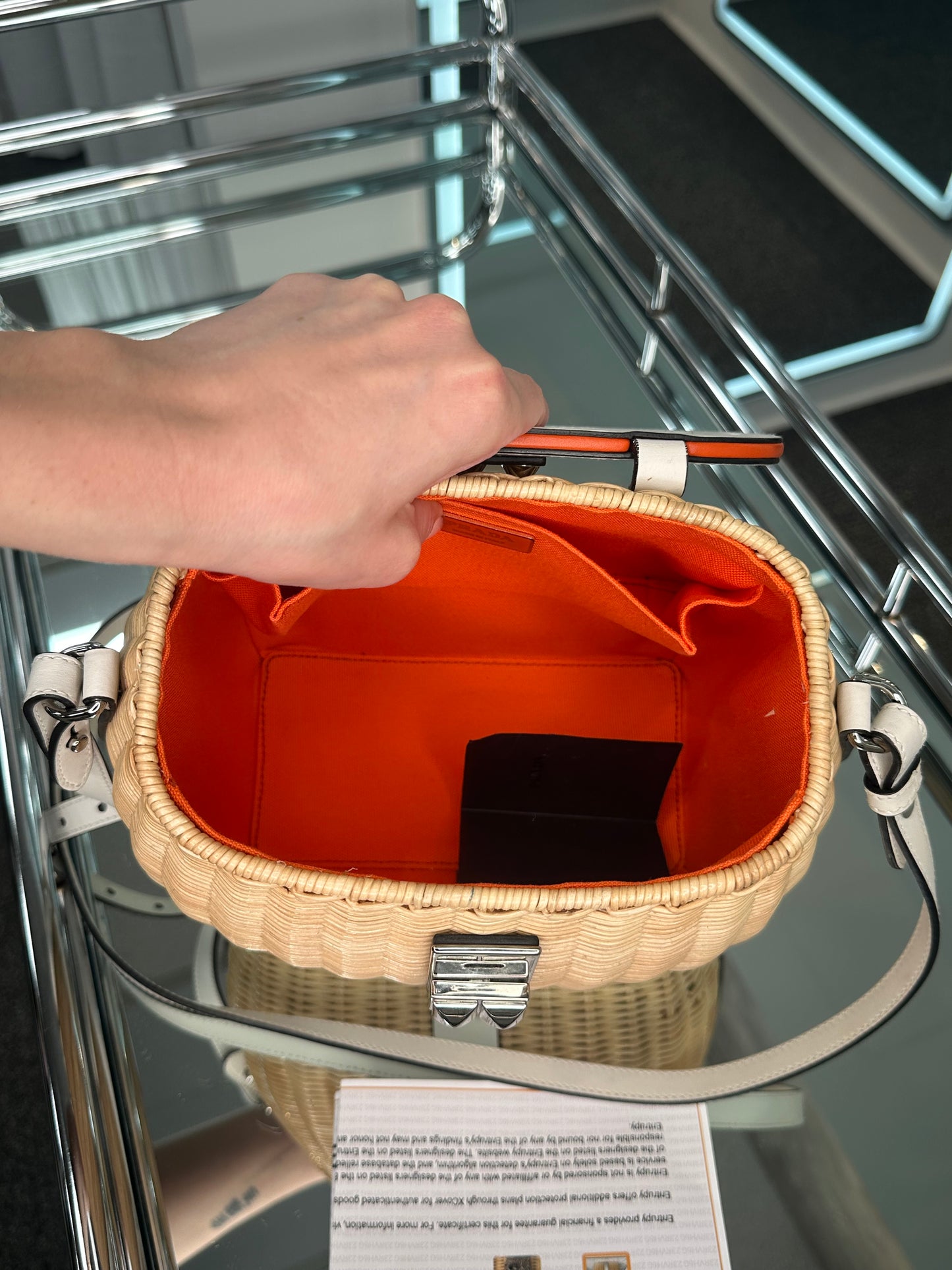 Prada Basket Bag