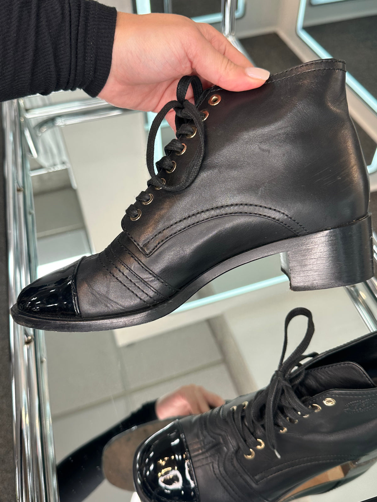 Chanel Combat Boot