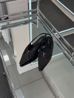 Saint Laurent Slingback Flats