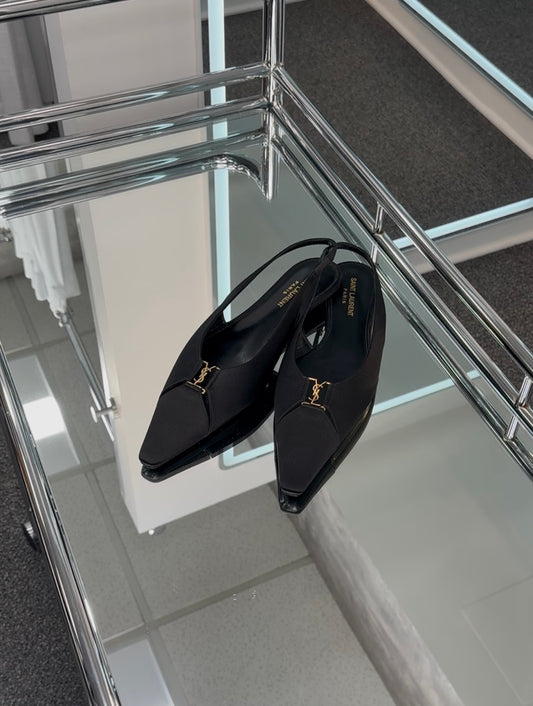 Saint Laurent Slingback Flats