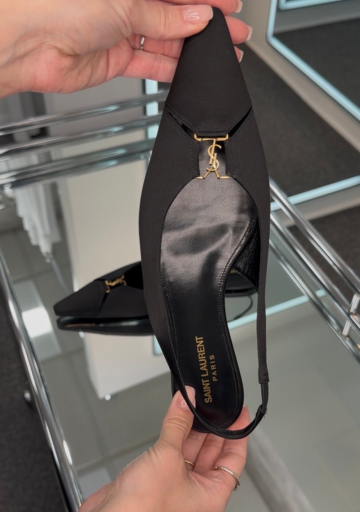Saint Laurent Slingback Flats