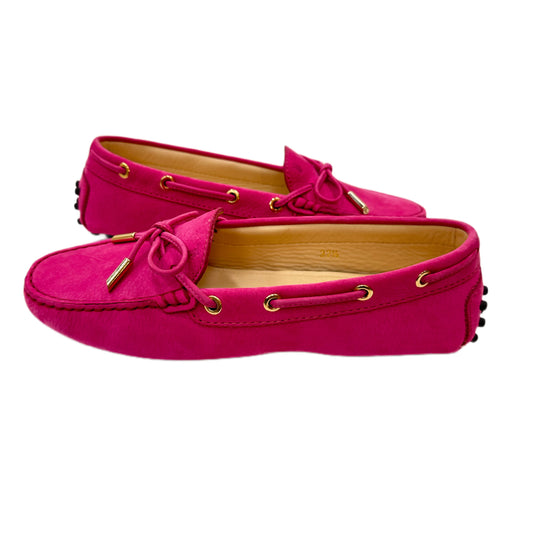 TODS Pink Driving Moc Size 37.5
