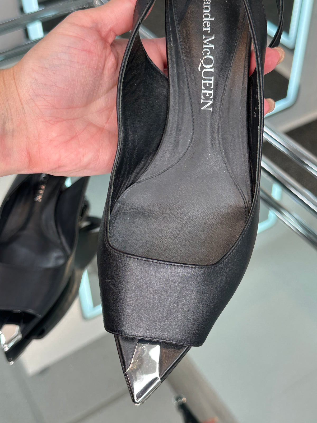 Alexander McQueen Slingback Pumps