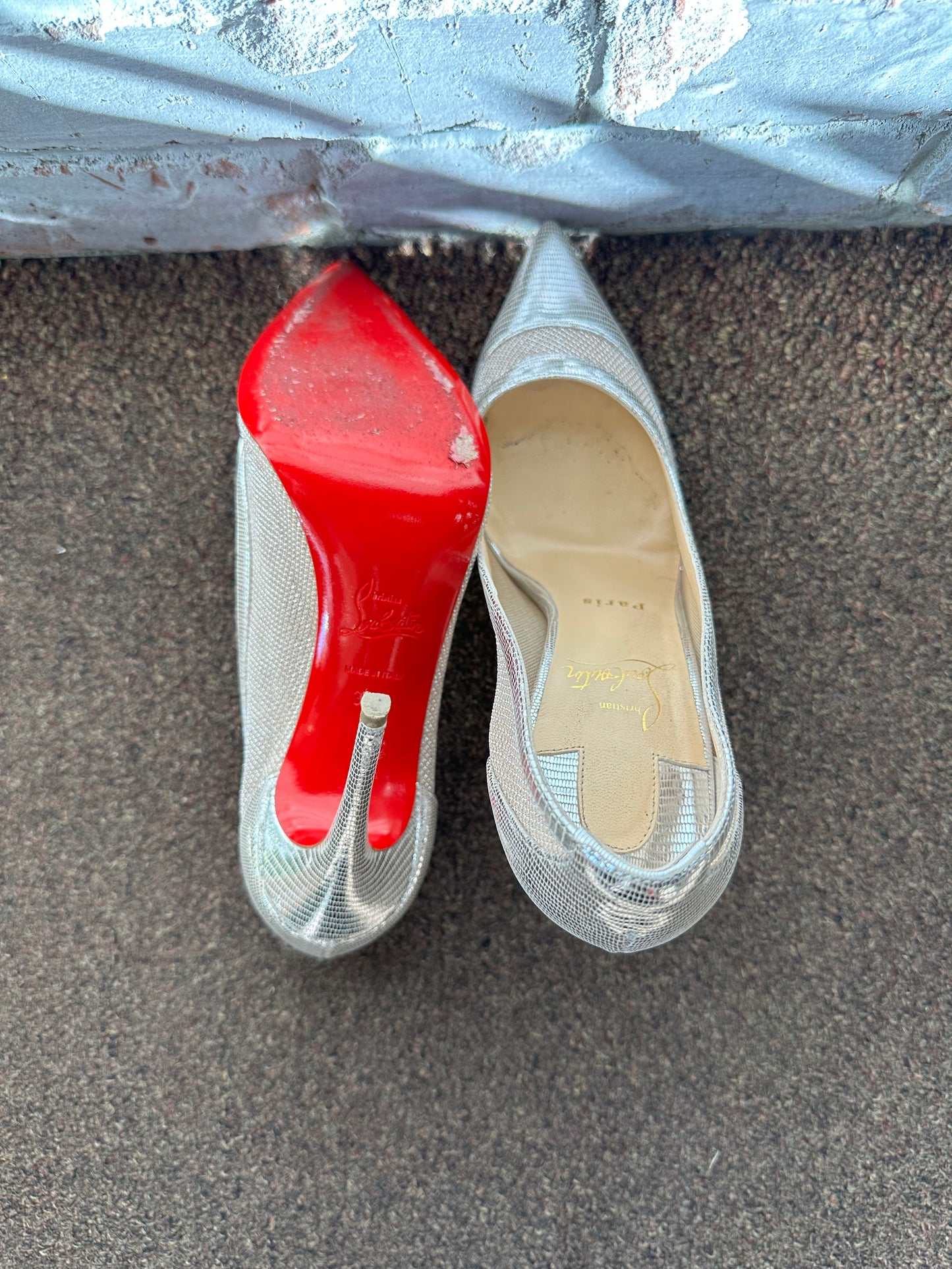Christian Louboutin mesh Pump