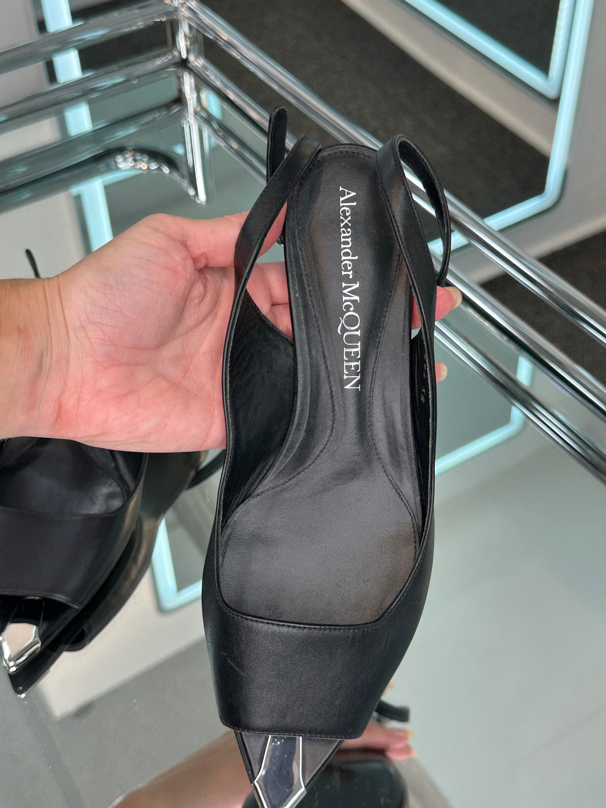 Alexander McQueen Slingback Pumps
