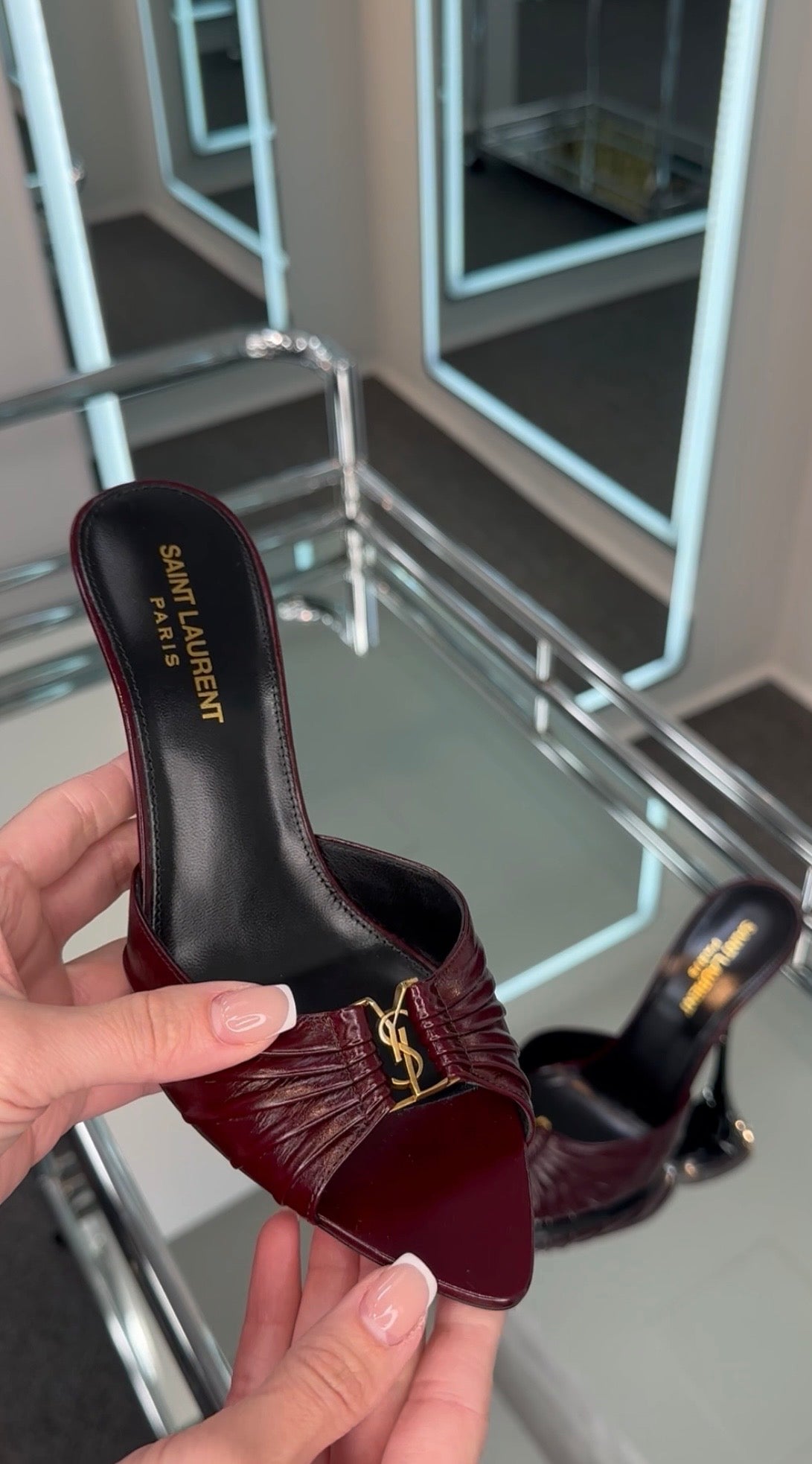 Saint Laurent Mule Sandal