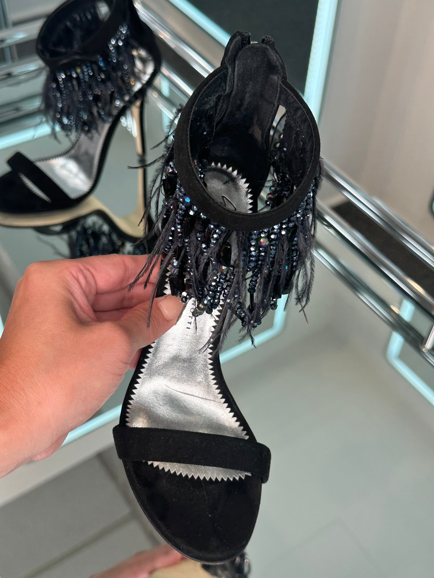 Giuseppe Zanotti Fringe Sandal