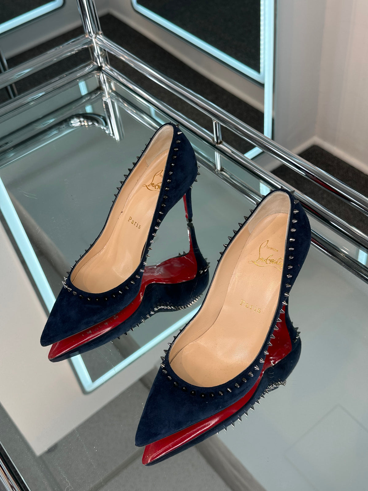 Christian Louboutin Suede Pump