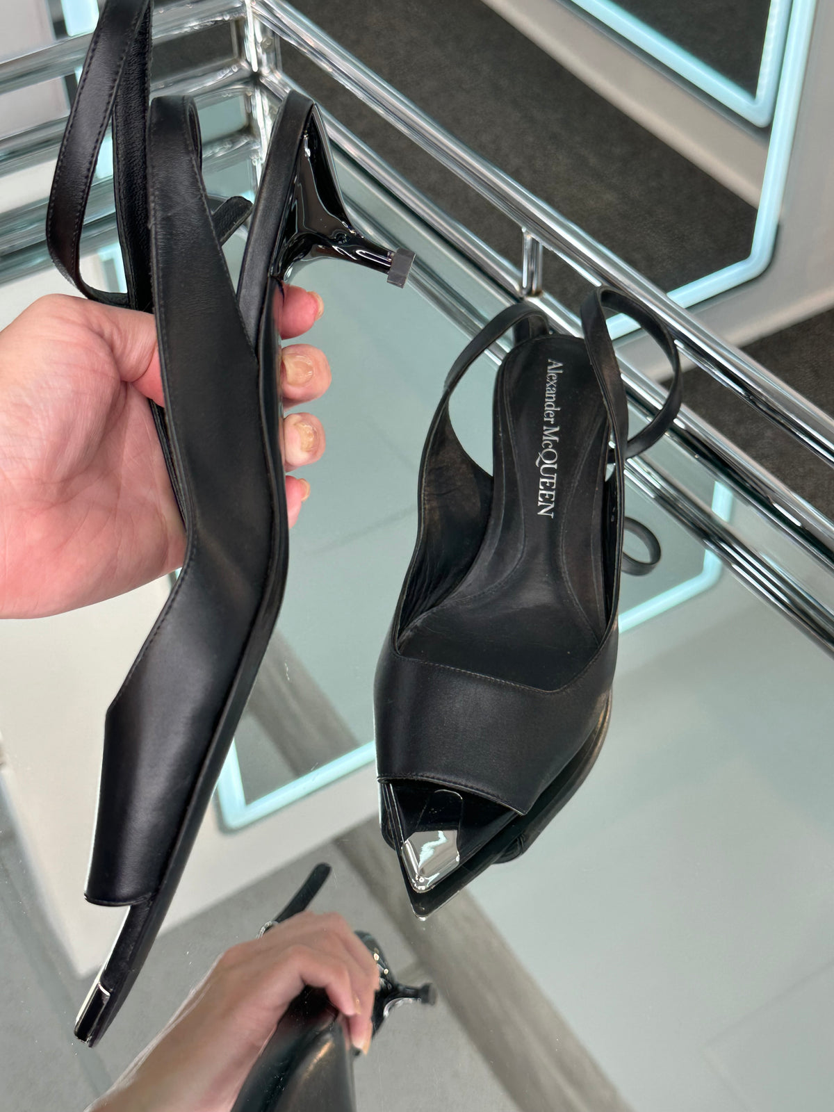 Alexander McQueen Slingback Pumps