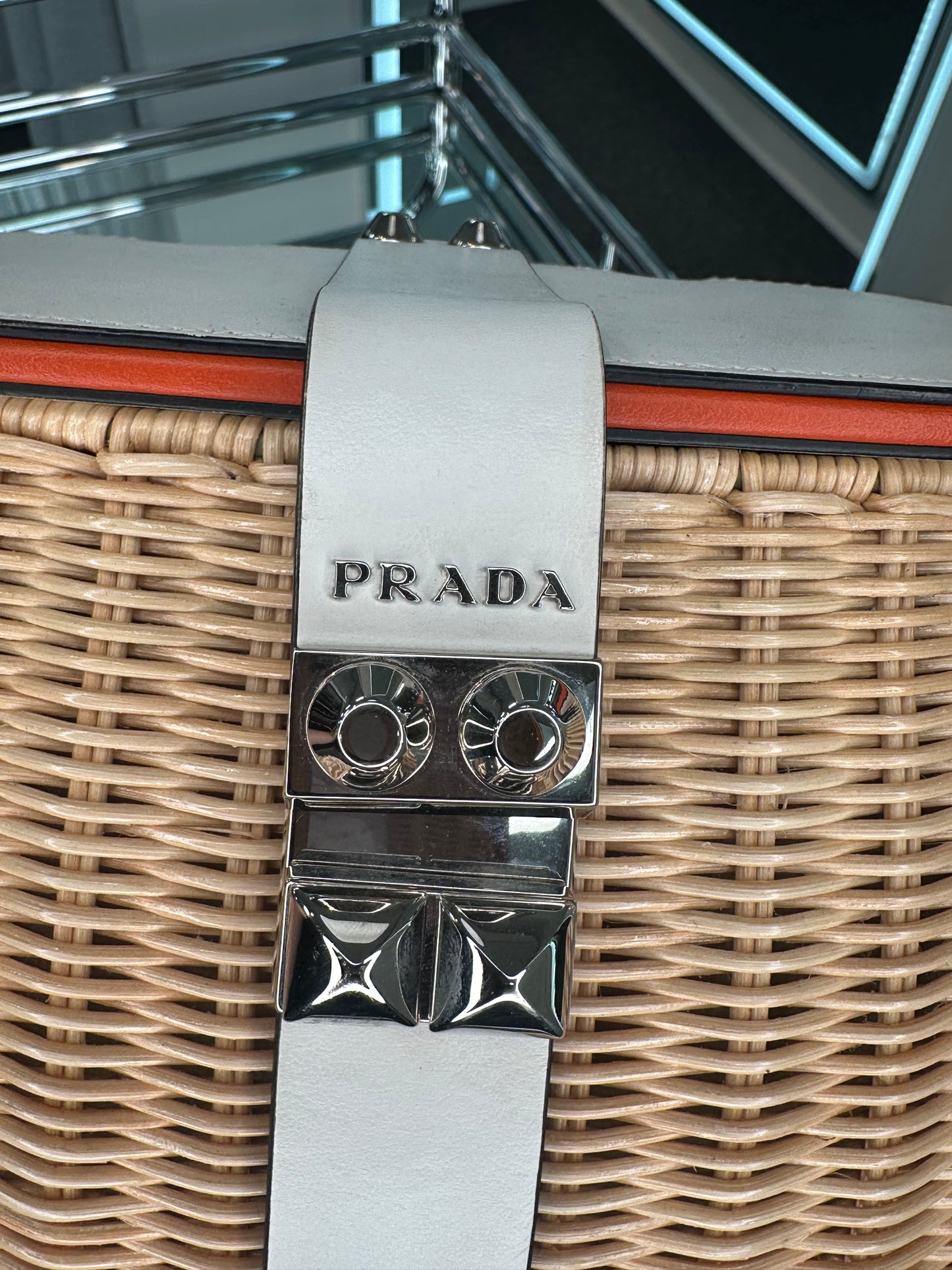 Prada Basket Bag