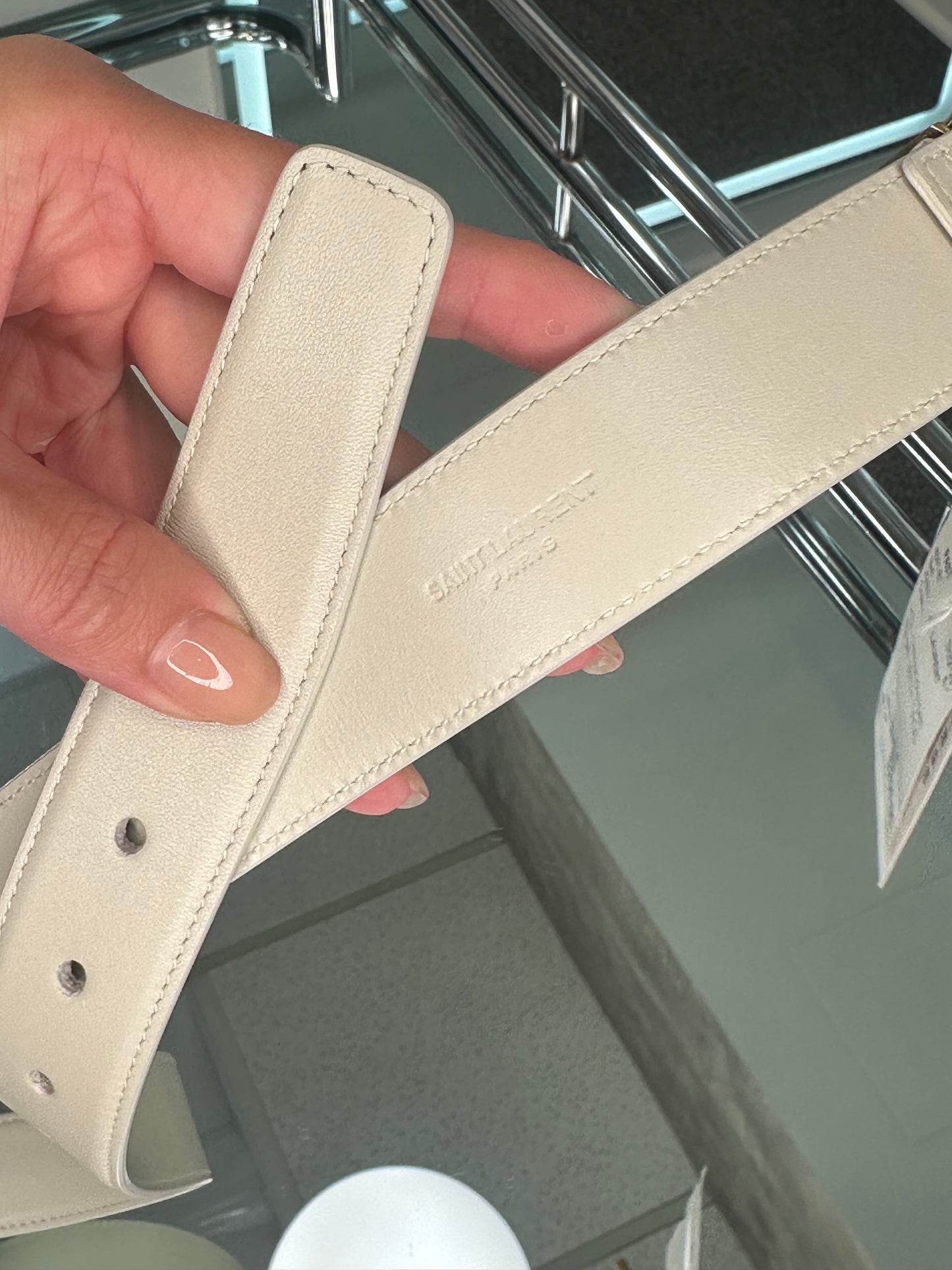 Saint Laurent Cassandre Belt