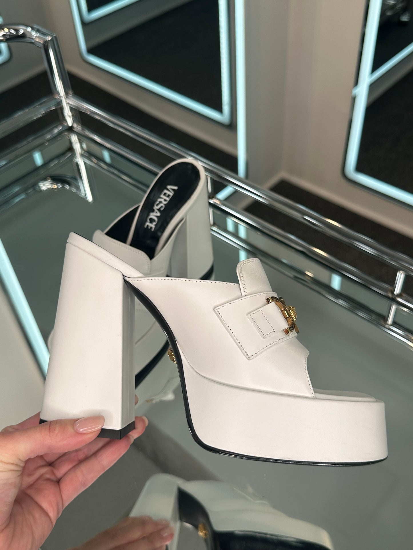 Versace Platform Mule