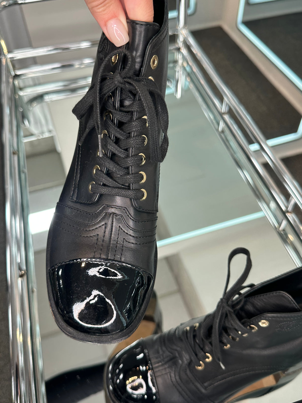 Chanel Combat Boot