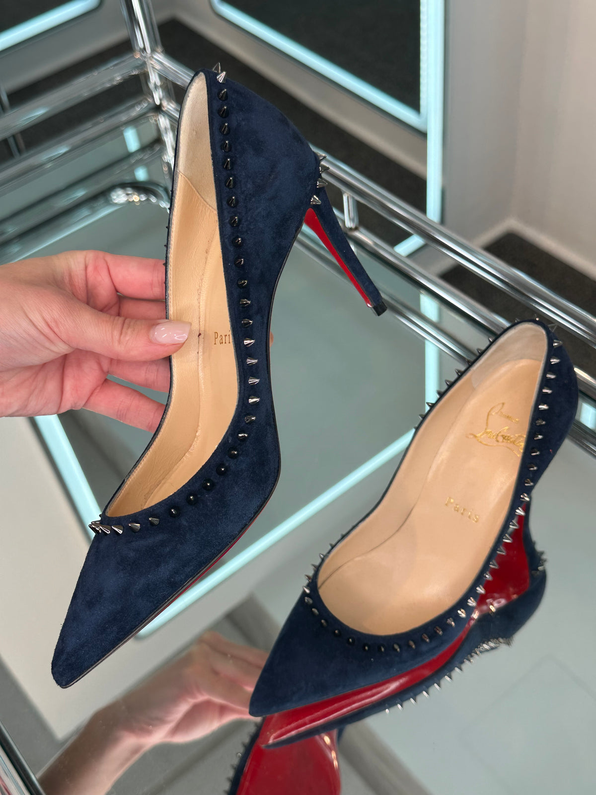 Christian Louboutin Suede Pump