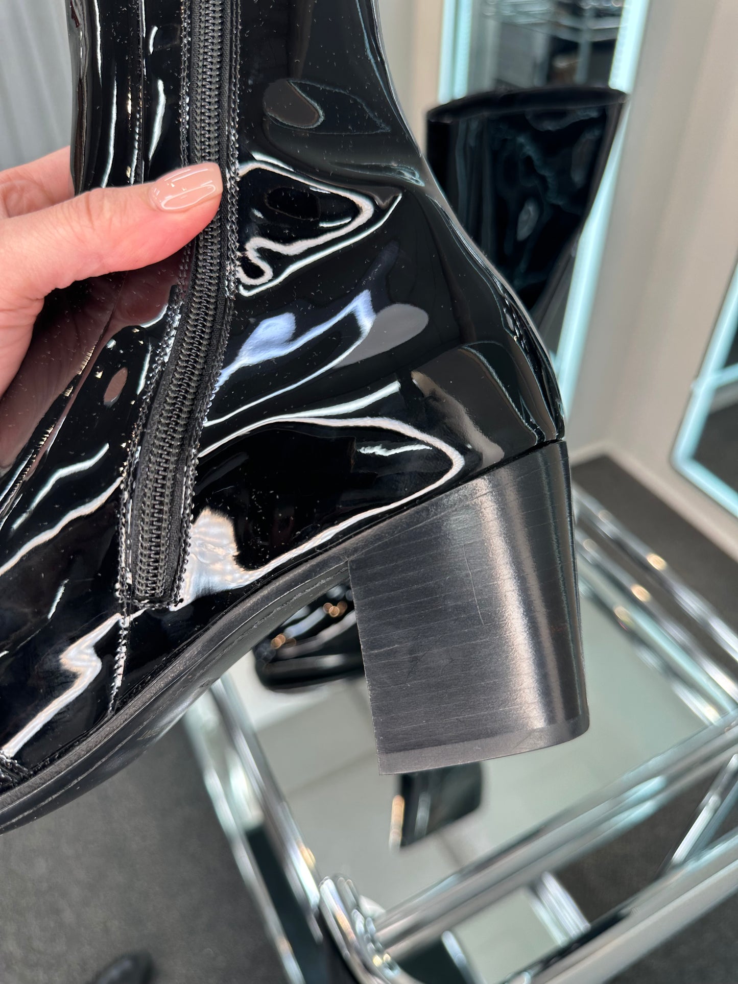 Saint Lauent Knee High Boot