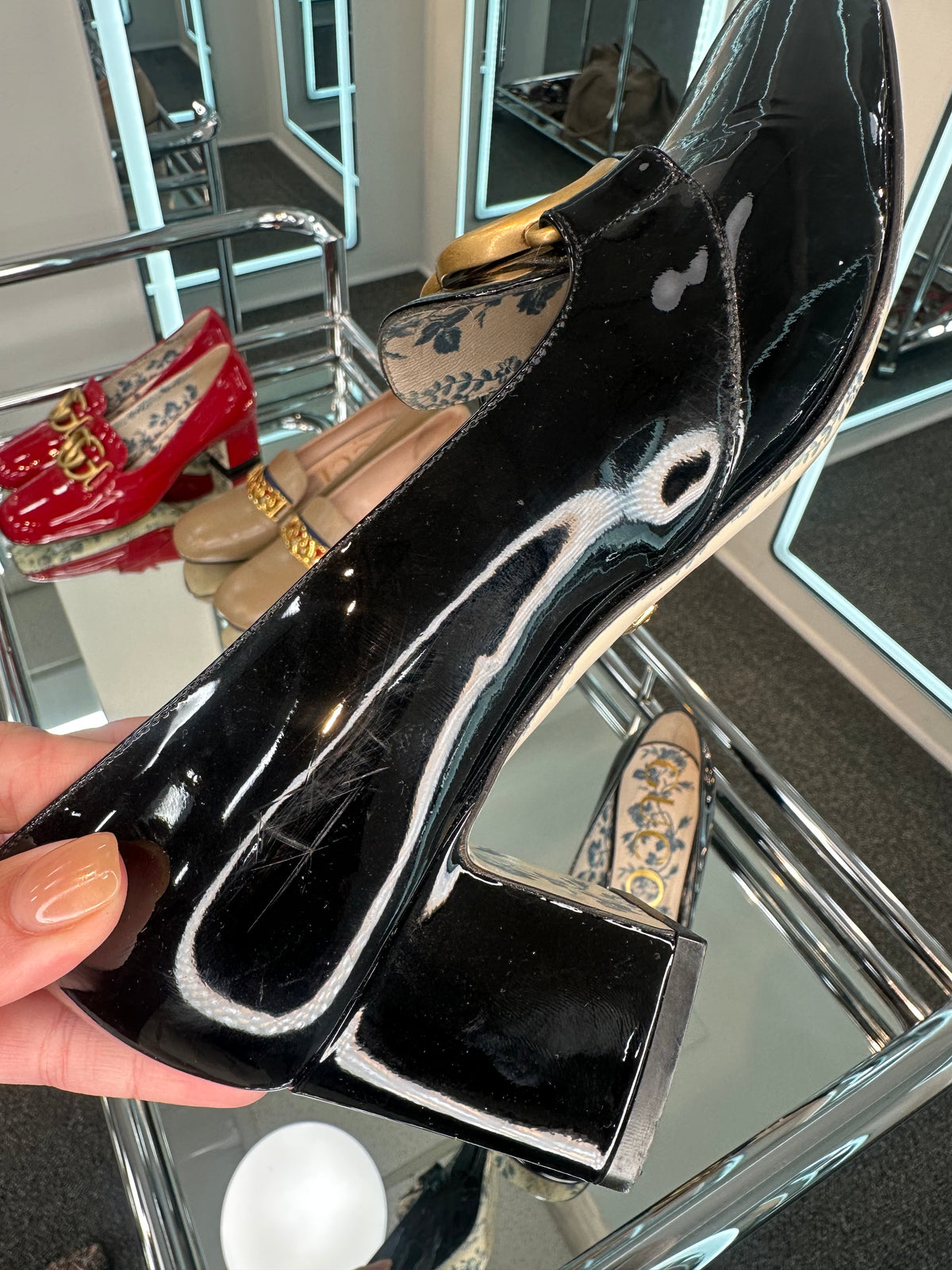Gucci Heel Loafer