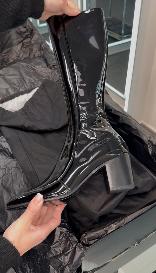 Saint Laurent Knee High Boot