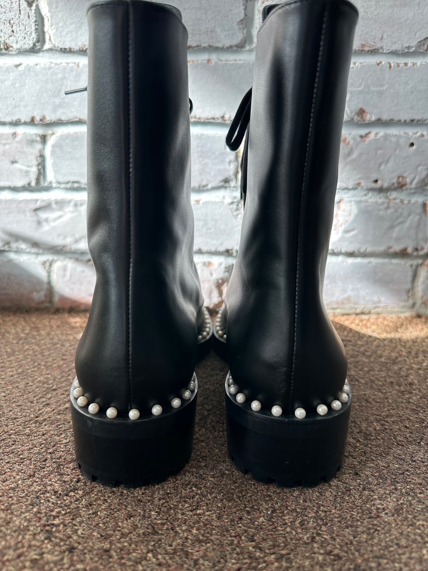 Stuart Weitzman combat boot