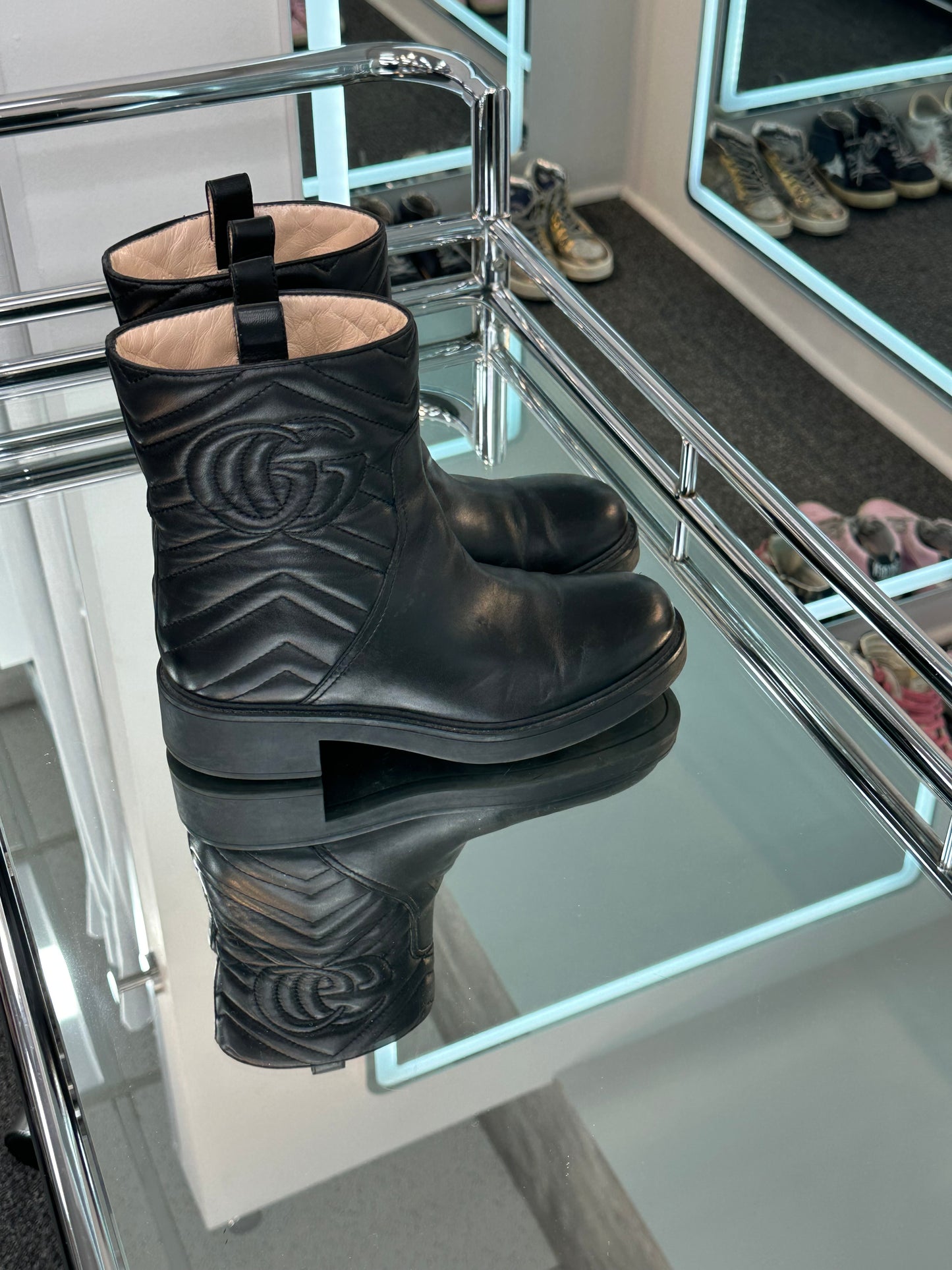 Gucci Moto Boots