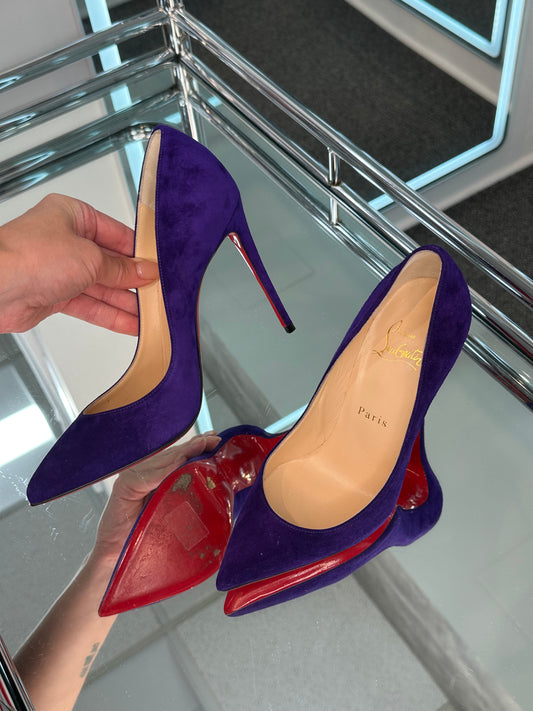 Christian Louboutin Suede Pumps