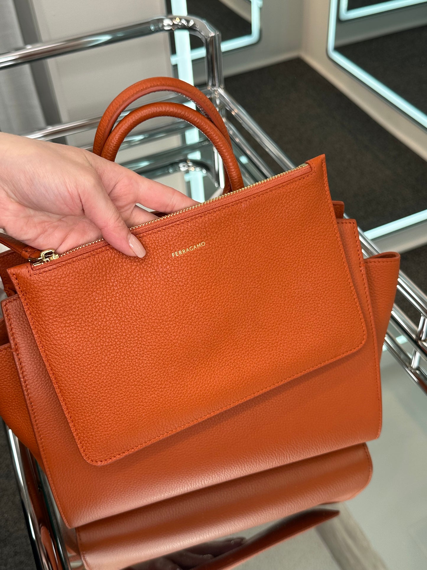 Salvatore Ferragamo Top Handle Bag