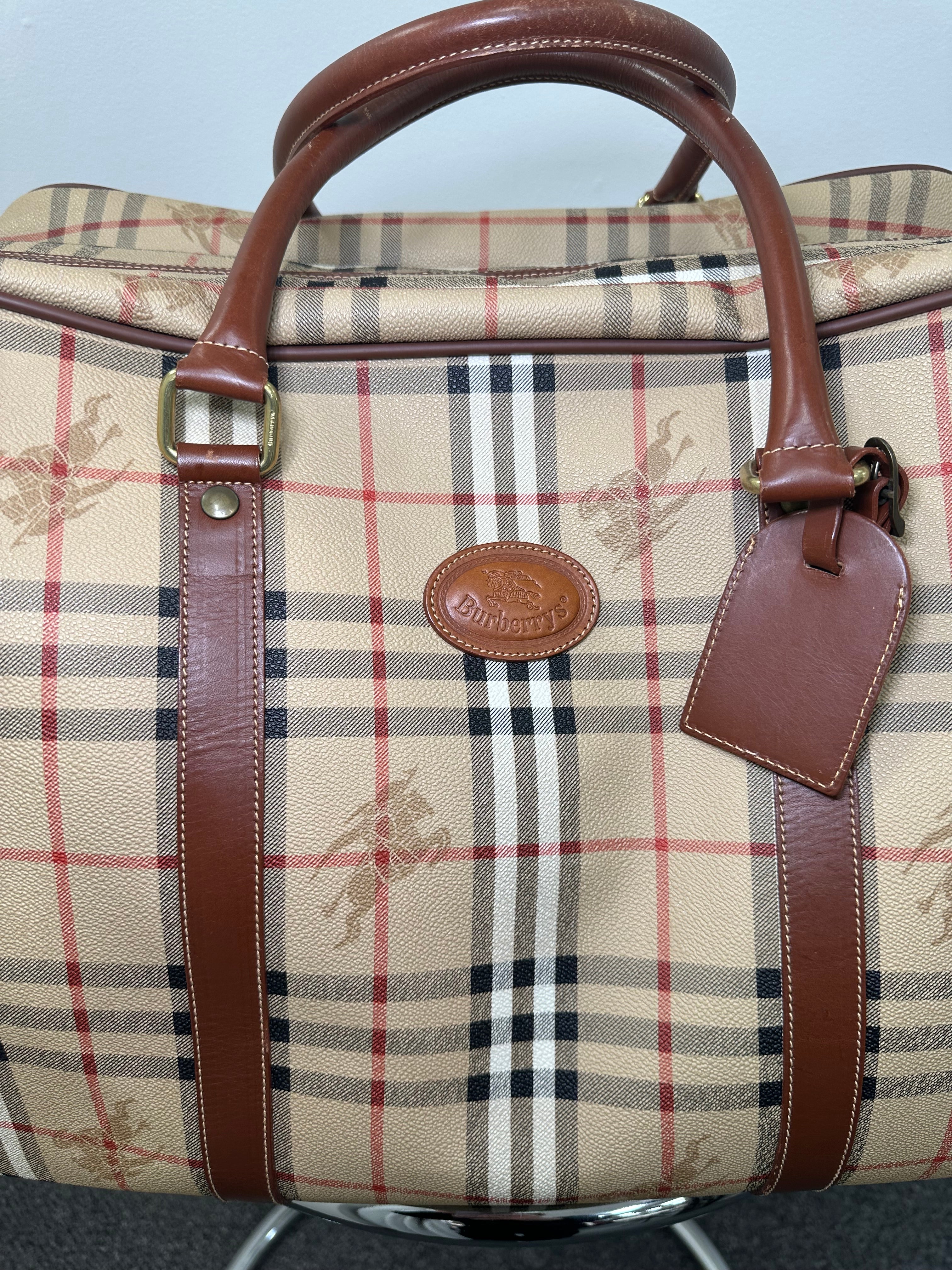Burberry Luggage – Past & Present Boutique