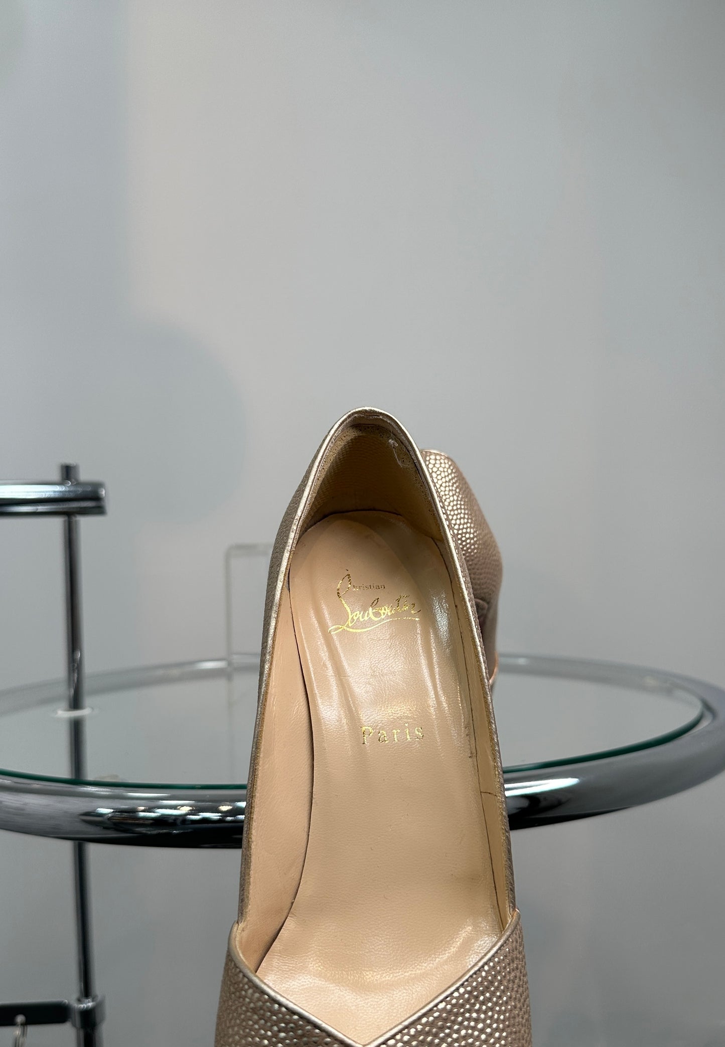 Christian Louboutin peep-toe Heels