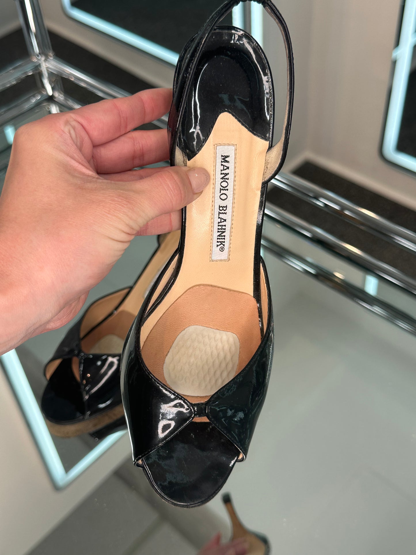 Manolo Blahnik Slingback Sandals