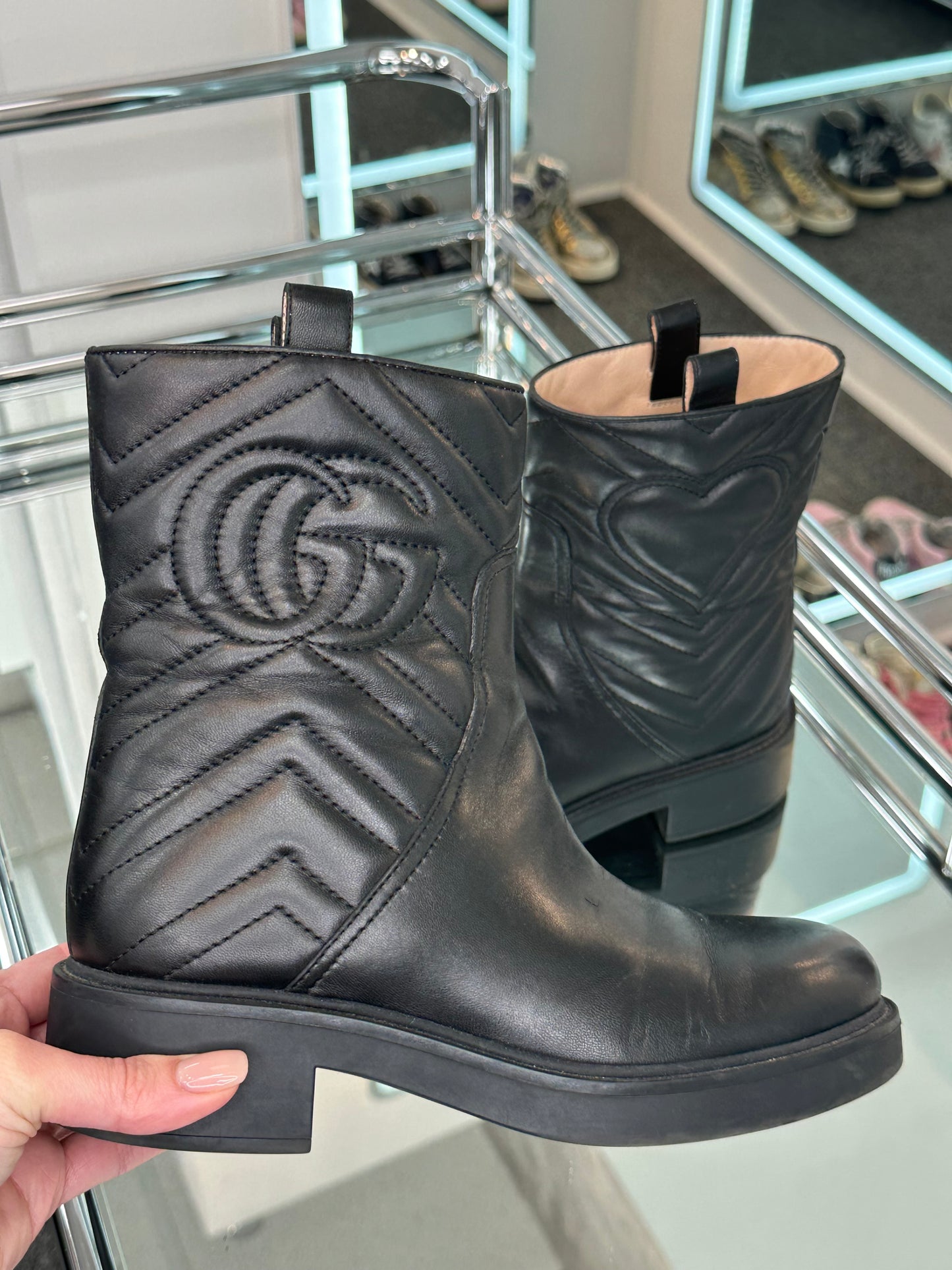 Gucci Moto Boots