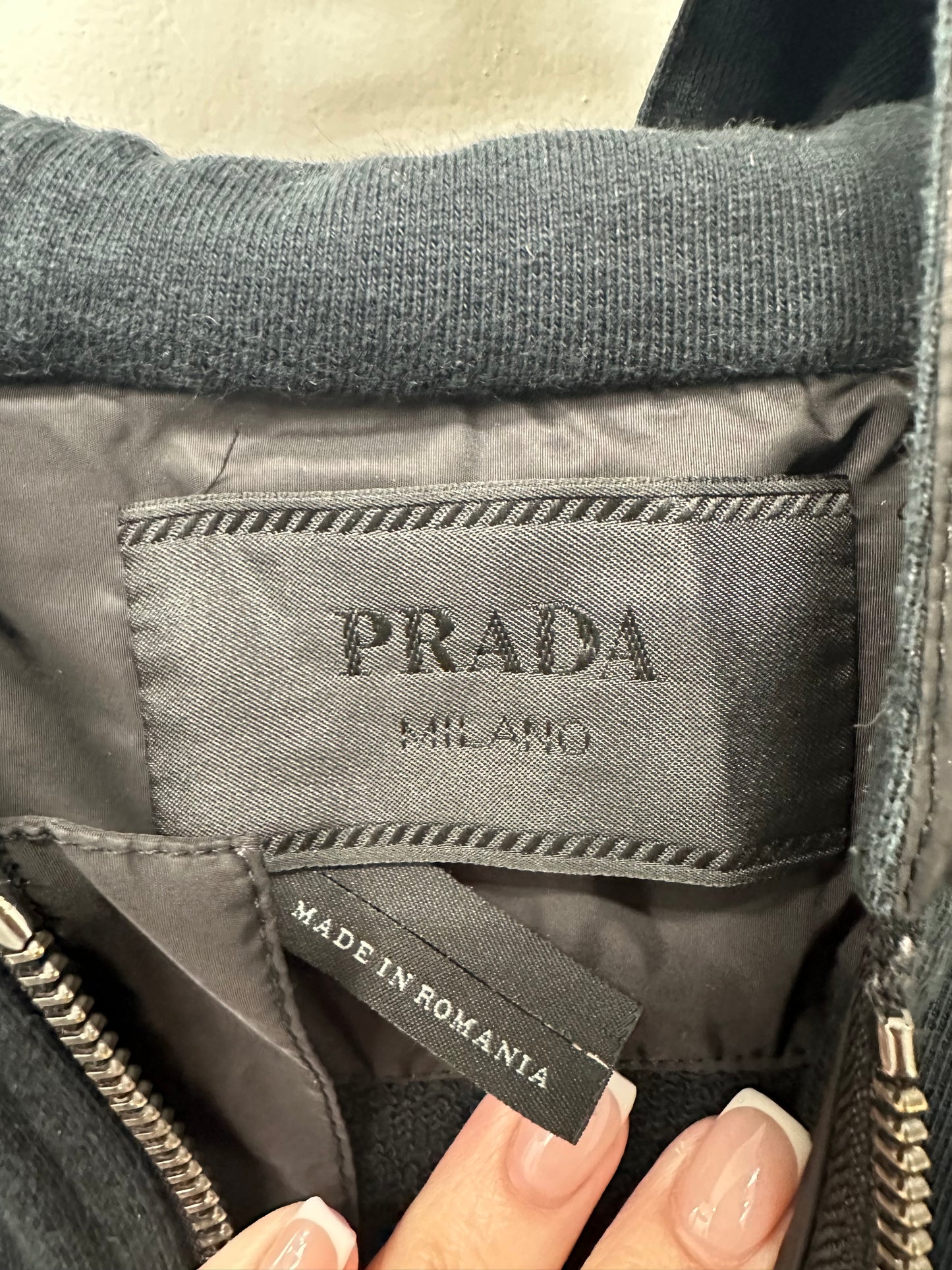 Prada Zip-Up Jacket