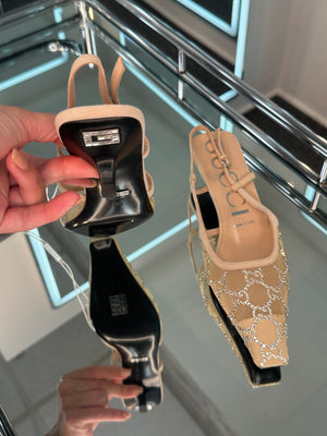 Gucci kitten heel Slingback Pump