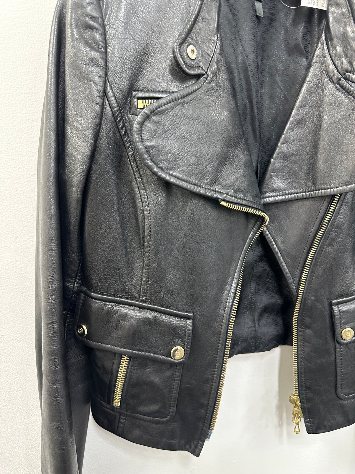 Escada leather Jacket