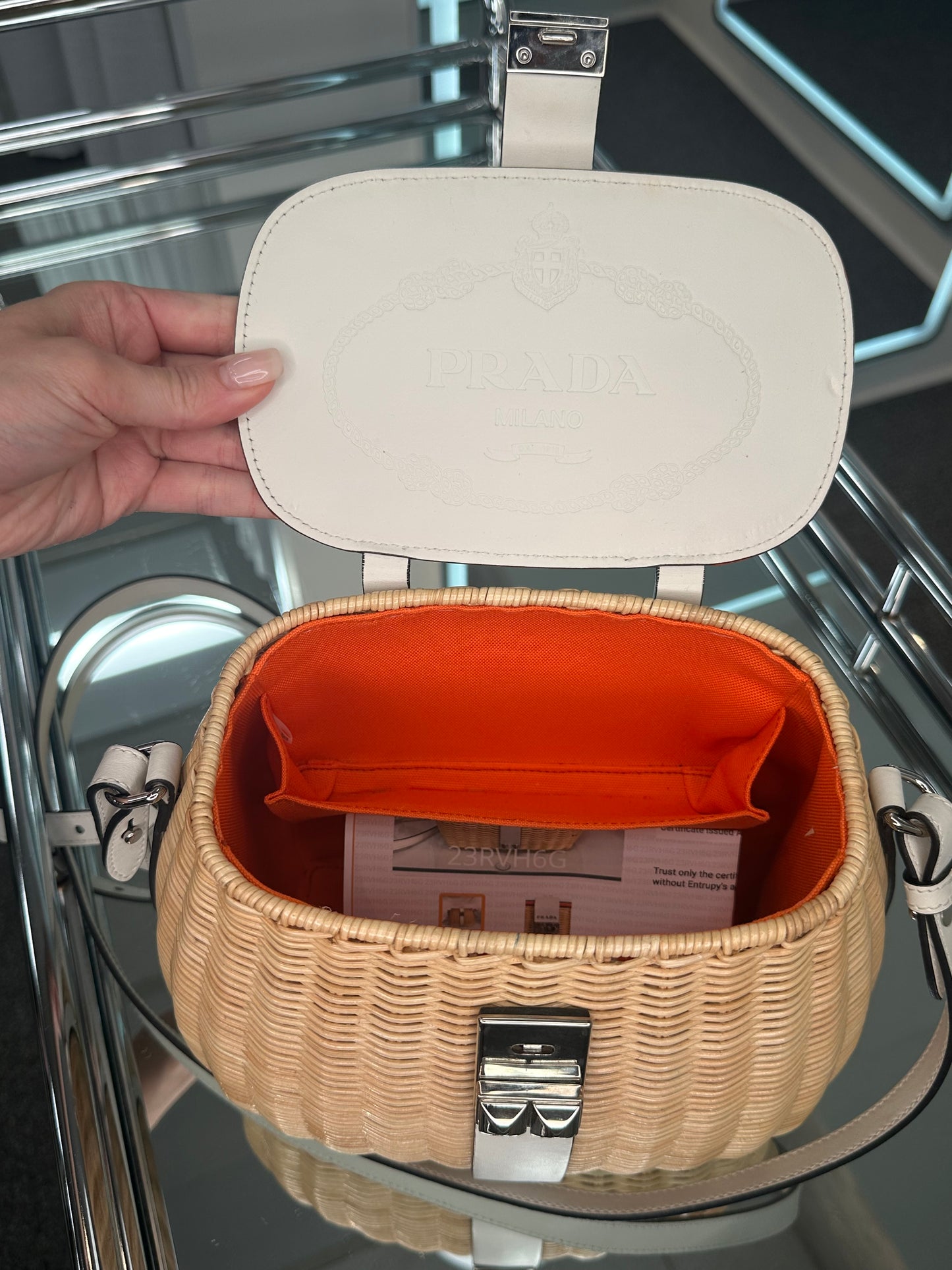 Prada Basket Bag