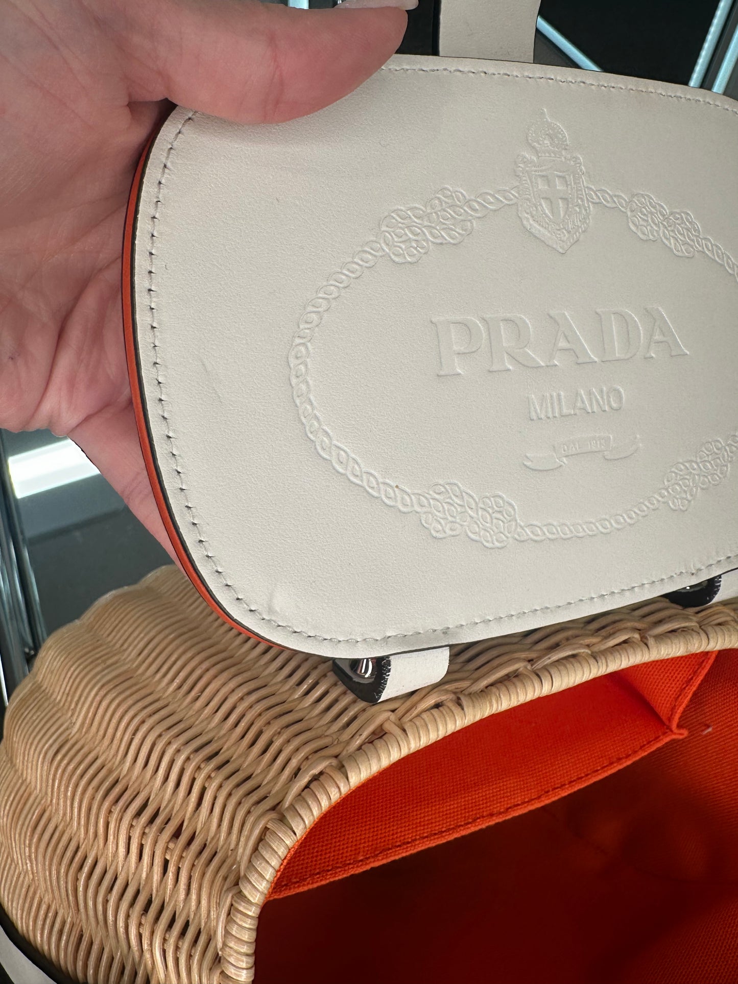 Prada Basket Bag