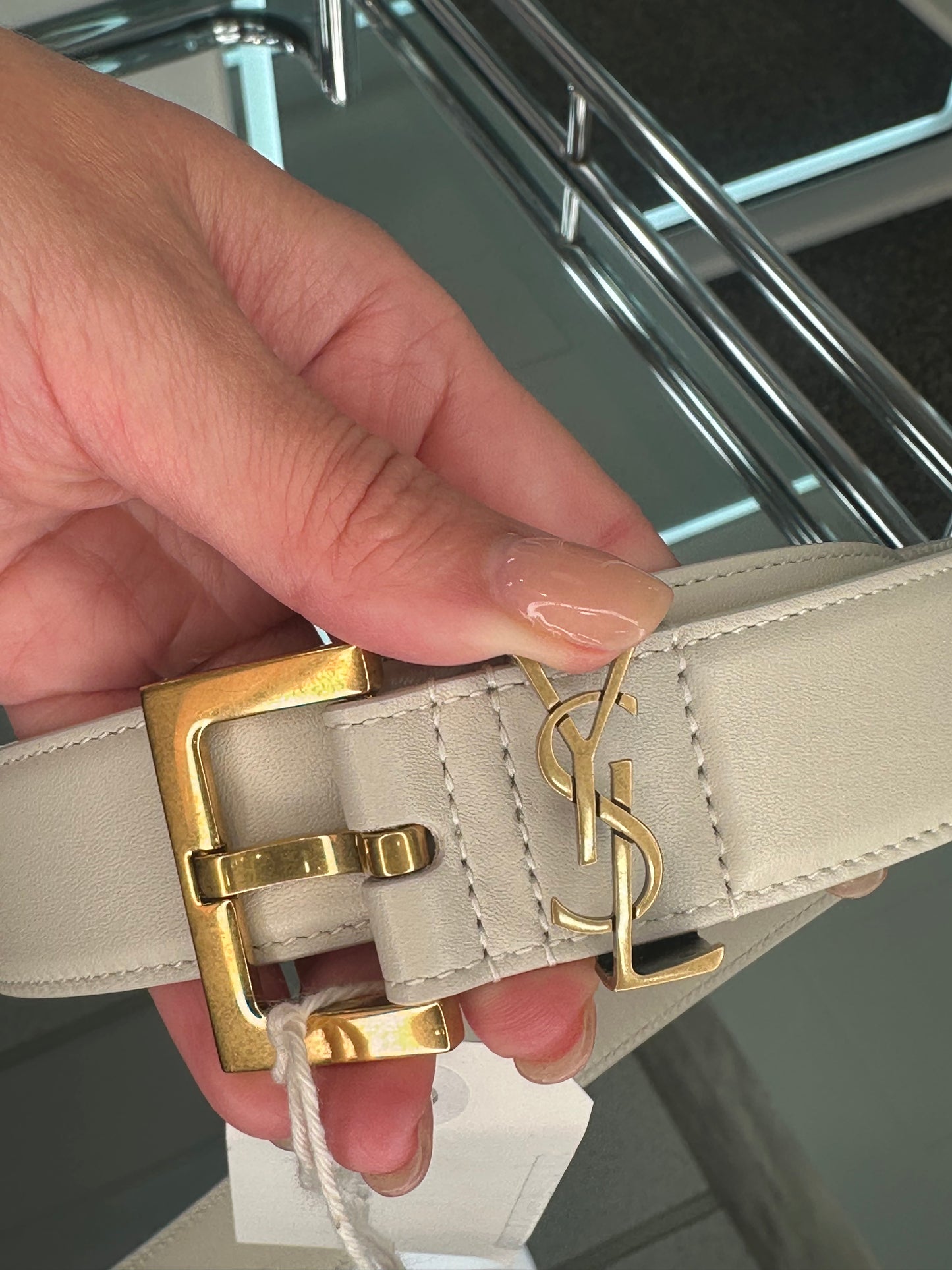 Saint Laurent Cassandre Belt
